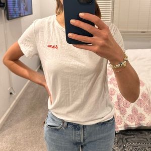 Bisou White Tee